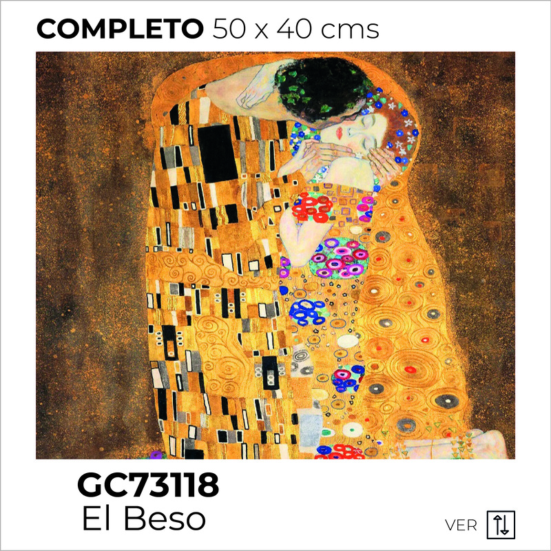 Kit Dibujo Diamante GC73118 El Beso Unidad Kit Dibujo Diamante GC73118 El Beso Unidad