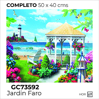 Kit Dibujo Diamante gc73592 Jardin Faro Unidad