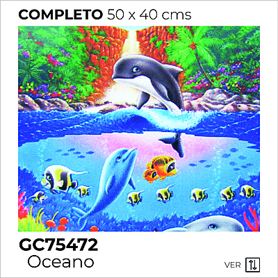 Kit Dibujo Diamante GC75472 Oceano Unidad