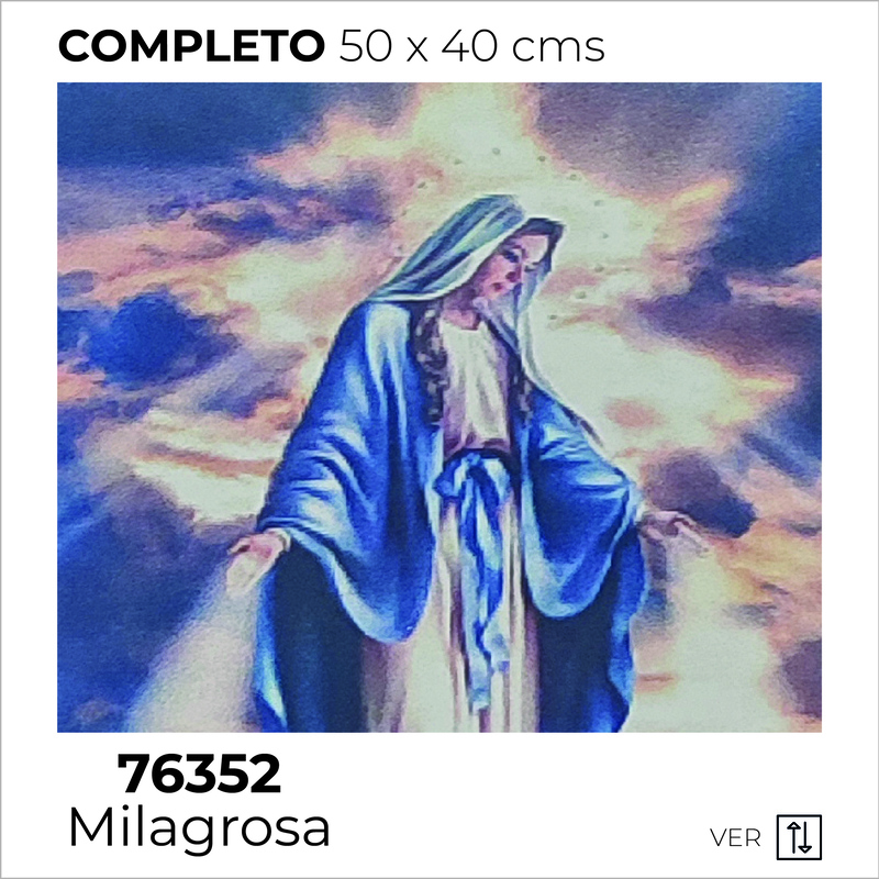 Kit Dibujo Diamante 76352 Milagrosa Unidad Kit Dibujo Diamante 76352 Milagrosa Unidad