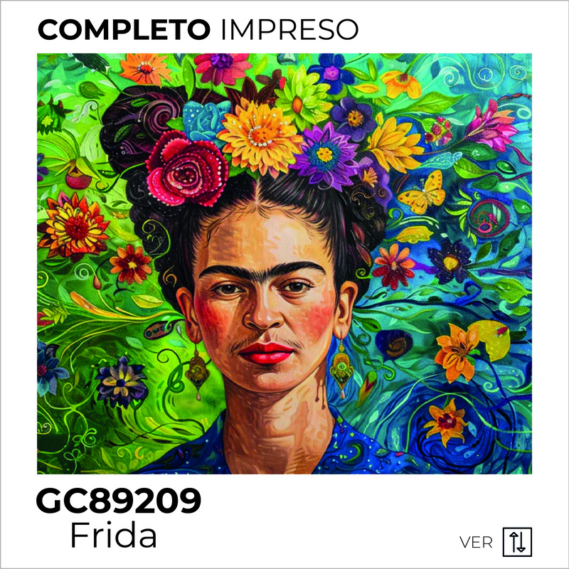 Kit Dibujo Diamante GC89209 Frida Unidad Kit Dibujo Diamante GC89209 Frida Unidad