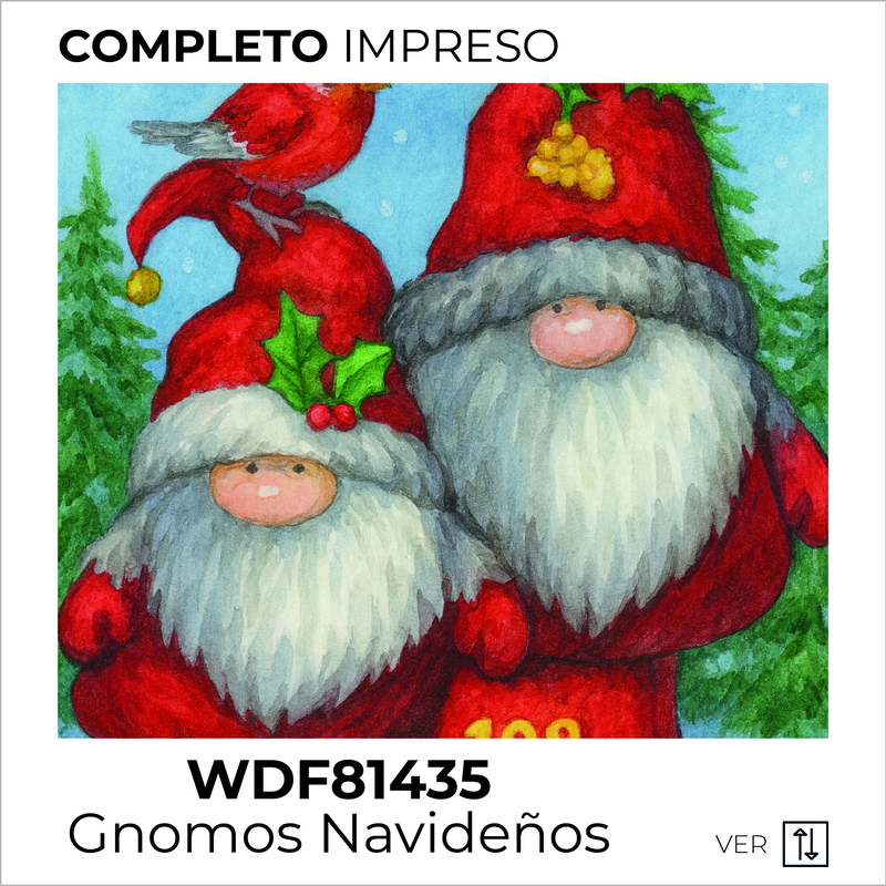 Kit Dibujo Diamante GD81013 Gnomo Navidad Unidad Kit Dibujo Diamante GD81013 Gnomo Navidad Unidad