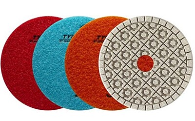 Typhoon White ES 3 Step Wet Polishing Pad