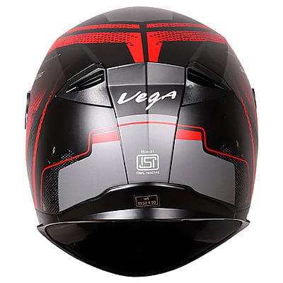 VEGA RYKER D/V DIAMOND DULL BLACK RED (M)