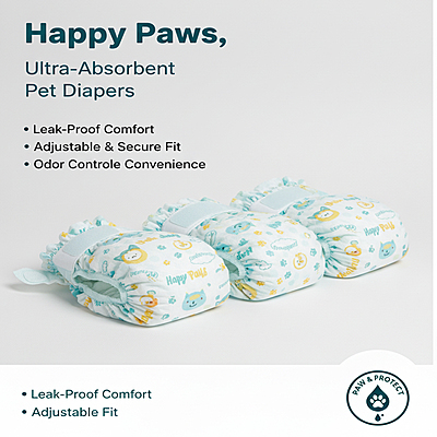 Dog Diapers Pack 10 Pieces