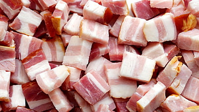 Diced Bacon (Frozen)