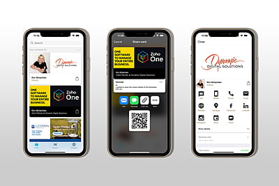 Electronic Business Cards