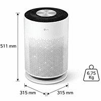 LG PuriCare™ 360 Hit Air Purifier (AS60GHWG0) with HEPA 13 Filter