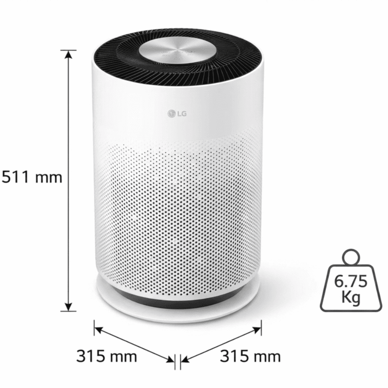 LG PuriCare™ 360 Hit Air Purifier (AS60GHWG0) with HEPA 13 Filter