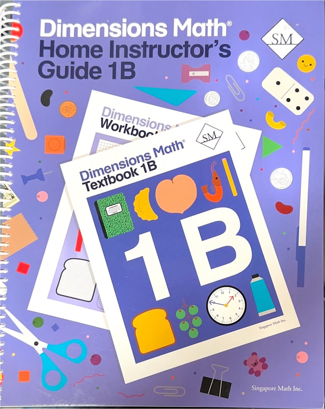 Dimensions Math Home Instructor's Guide 1B