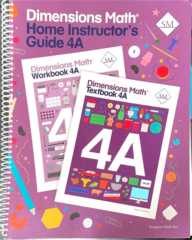 Dimensions Math Home Instructor's Guide 4A