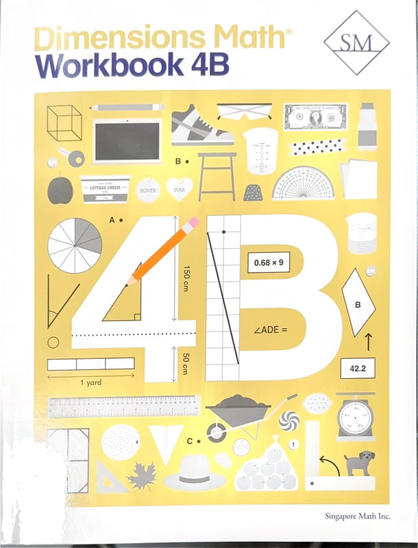Dimensions Math Workbook 4B