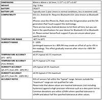 HT1 Temperature and Humidity Smart Sensor