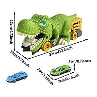 Dinosaur Swallowing Car Trailer Set