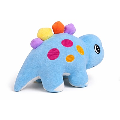 Super Soft Blue Dinosaur Soft Toy - 30 cm