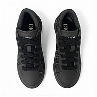 Dior B23 League Low‑Top Sneaker – Black Dior Oblique Jacquard