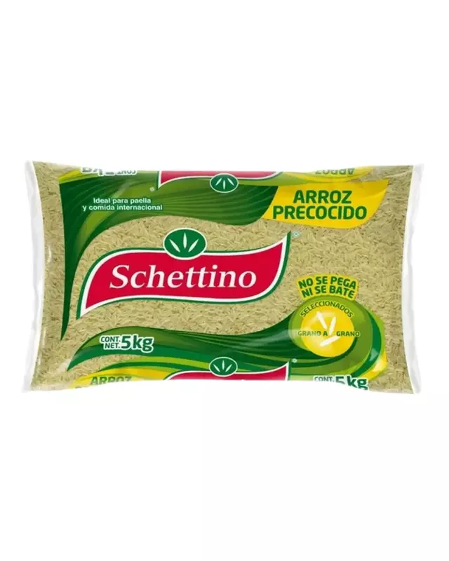 SCHETTINO ARROZ PRECOCIDO 5 KG
