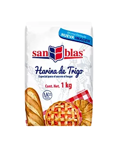 SAN BLAS HARINA DE TRIGO 1 KG
