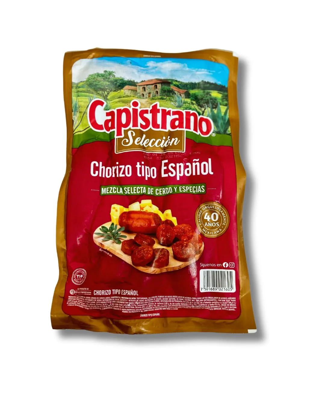 CAPISTRANO CHORIZO ESPAÑOL 3.3 KG