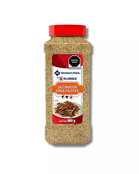 McCORMICK SAZONADOR PARA FAJITAS 600 G