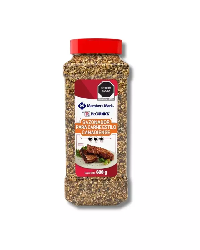 McCORMICK SAZONADOR PARA CARNE ESTILO CANADIENSE 600 G