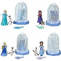 Disney Frozen Ice Reveal Surprise Small Doll With Gel, Character Friend & Accessories (Dolls May Vary)