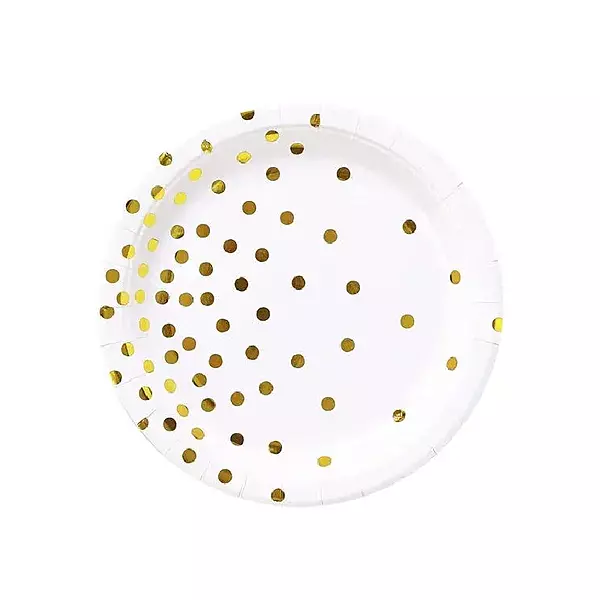 Disposable Paper Plates Set of 24 | Happy Birthday Theme Party Plates for Kids & Celebrations