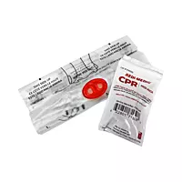 Dispositif de barrière pour réanimation cardio-pulmonaire (RCP), avec clapet unidirectionnel