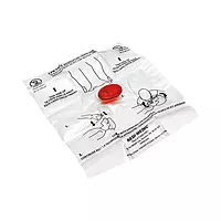 Dispositif de barrière pour réanimation cardio-pulmonaire (RCP), avec clapet unidirectionnel