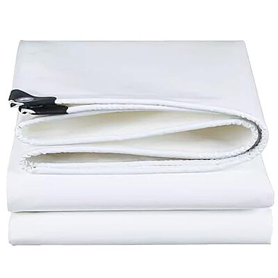 Lonas impermeables de lona 1x1,5 m 2x3 m 3x4 m 4x6 m 6x10 m - 600 g/m² - Blanco, Lonas impermeables de lona 1x1,5 m 2x3 m 3x4 m 4x6 m 6x10 m - 600 g/m² - Blanco,