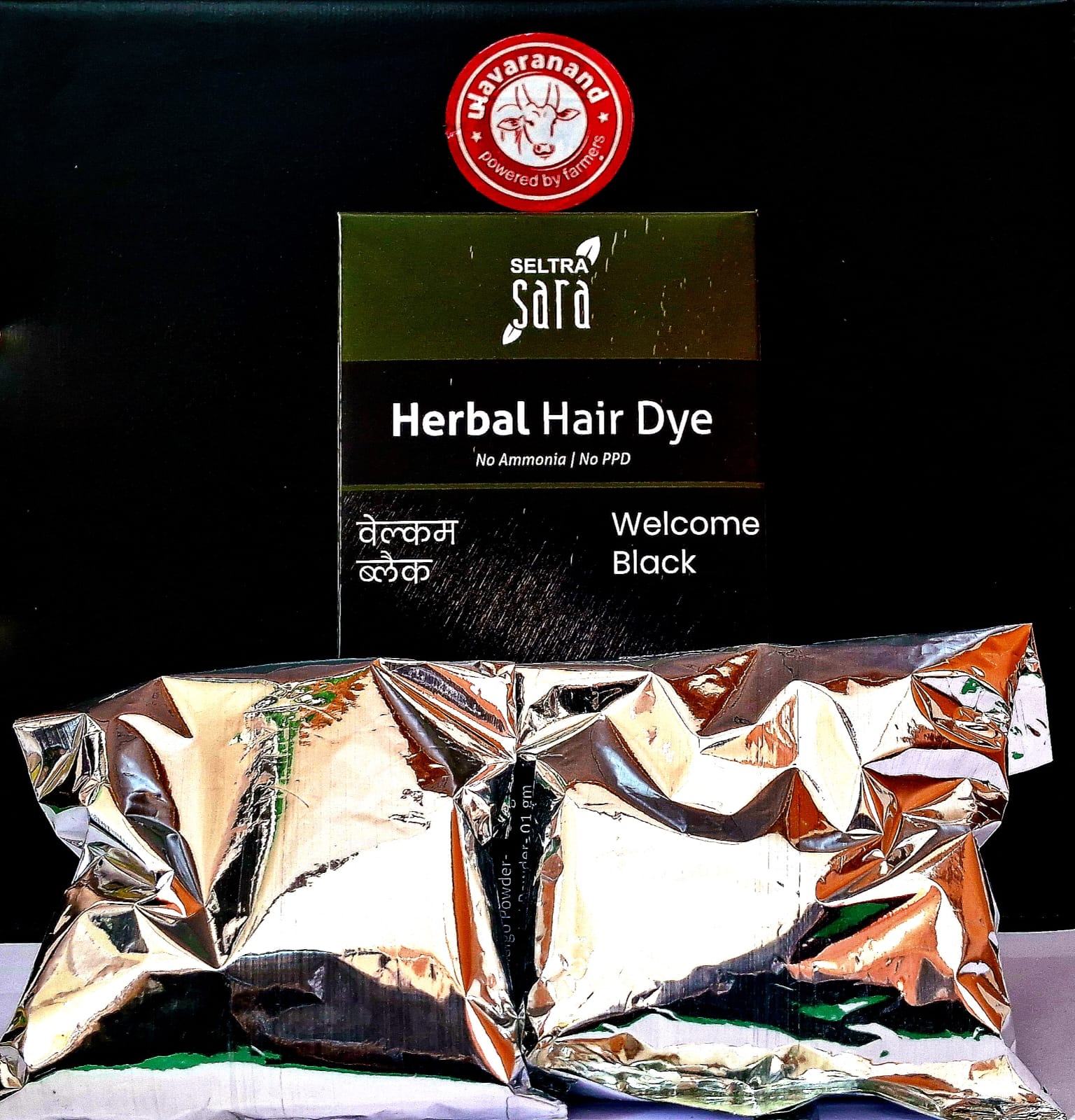 aWELCOME BLACK 80 G SARA.