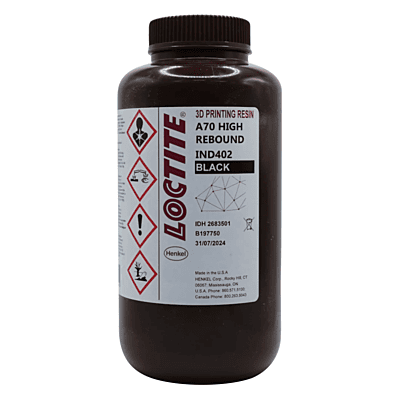 Loctite 3D Material IND402 – Black 1kg - Expired