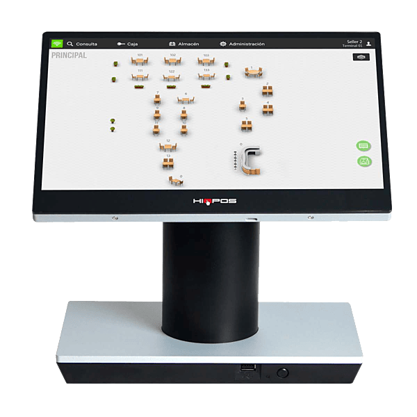 HIOPOS MTPV HIOPOS Android 13,3" 2 en 1 Tablet & TPV