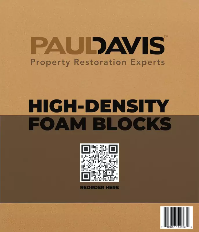Paul Davis High Density Foam Blocks