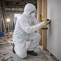Paul Davis White Microporous Coveralls
