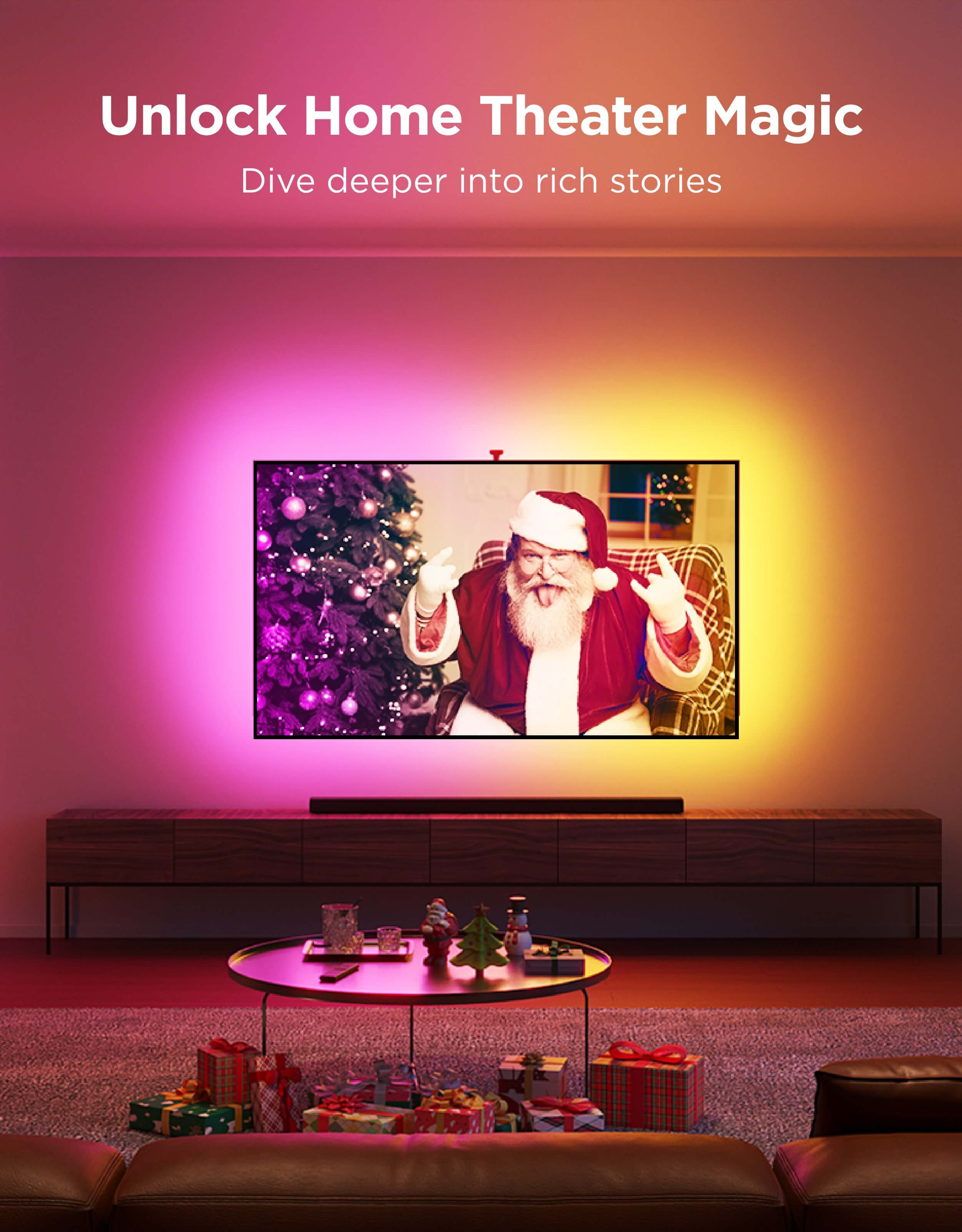 Govee Envisual TV Backlight T2 with Dual Cameras
