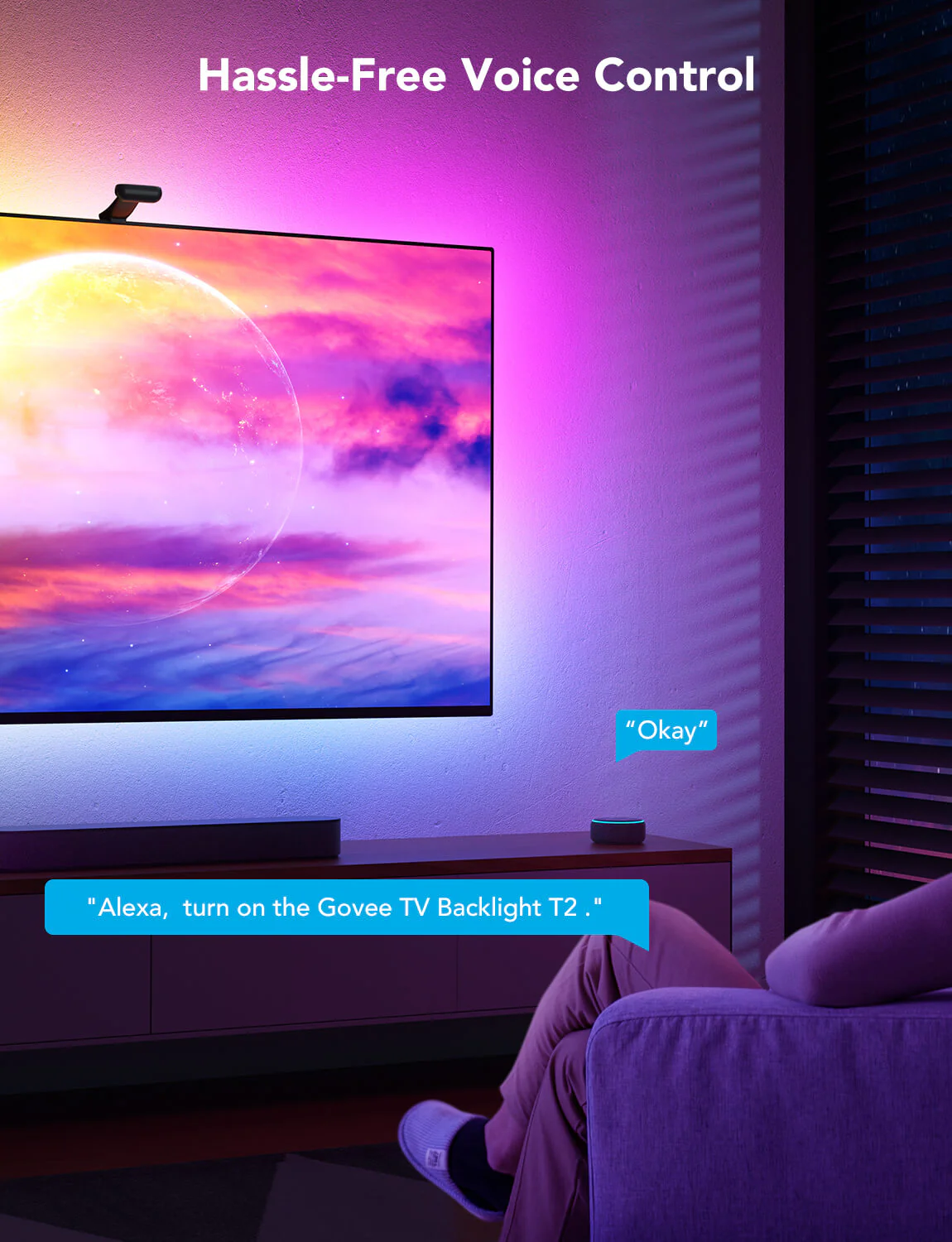 Govee Envisual TV Backlight T2 with Dual Cameras
