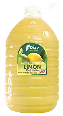 F-DIAZ CONCENTRADO CLASICO DE LIMON 5 LITROS