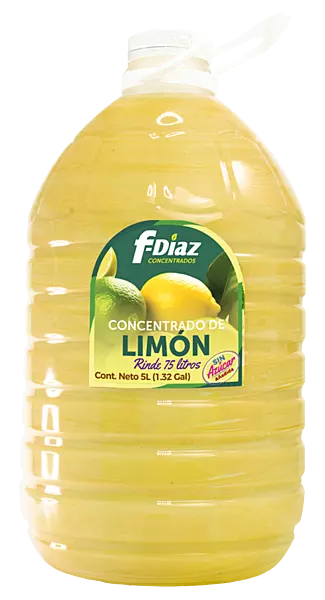 F-DIAZ CONCENTRADO CLASICO DE LIMON 5 LITROS