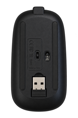 Mousse Clasico USB Negro Premium