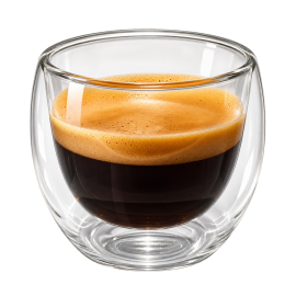 Set x6 Vasos Doble Vidrio 80 ml