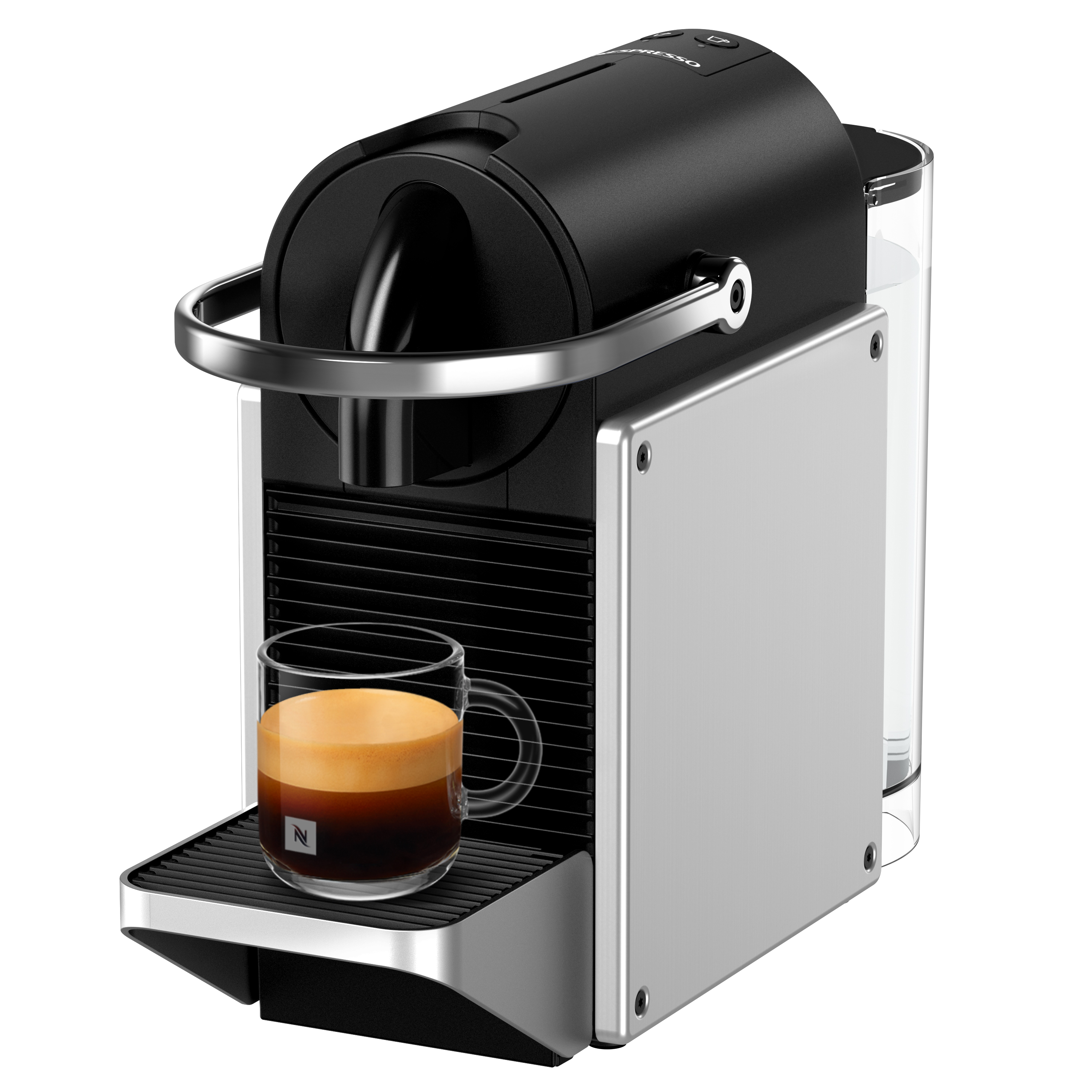 Cafetera Nespresso Pixie Silver