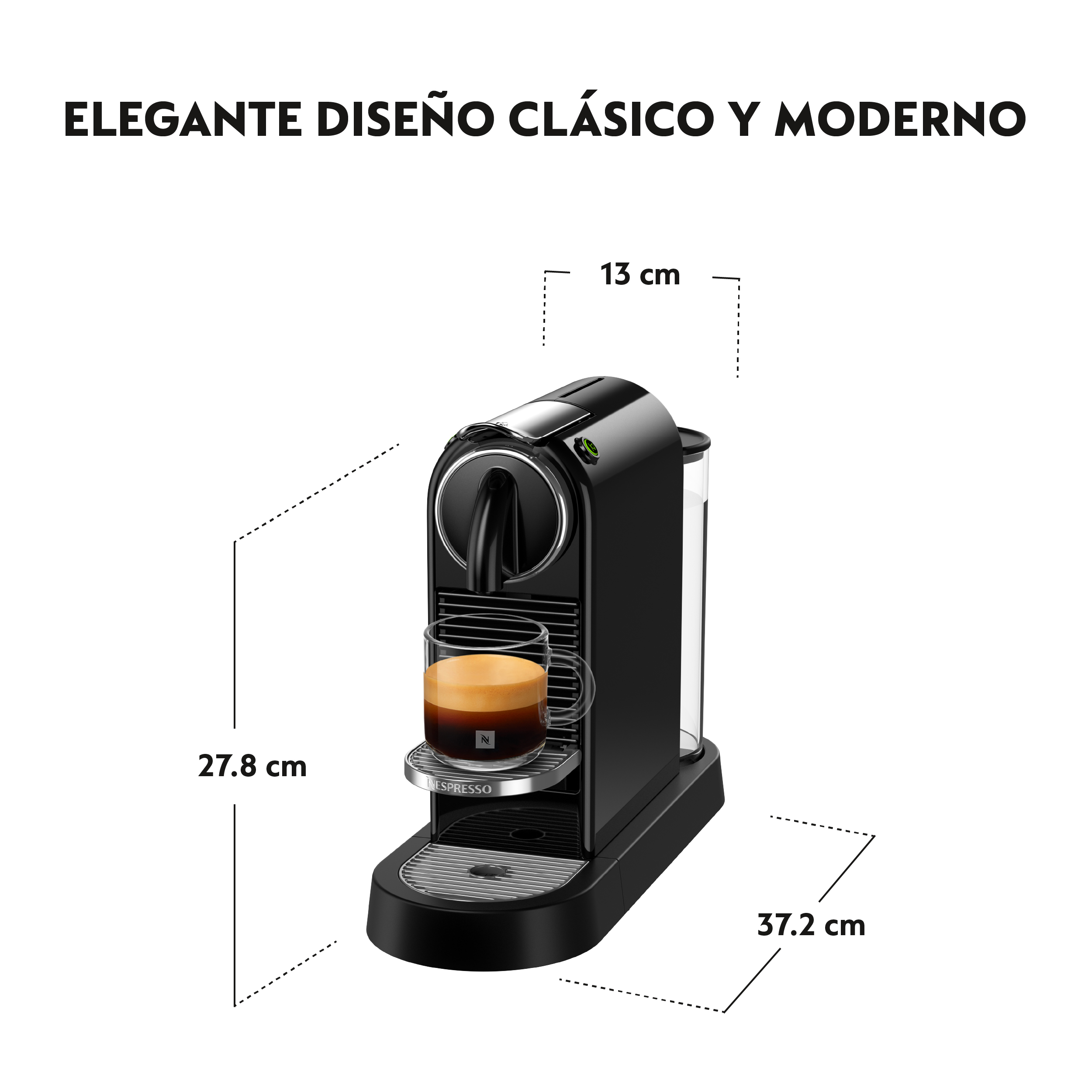 Cafetera Nespresso CitiZ Black