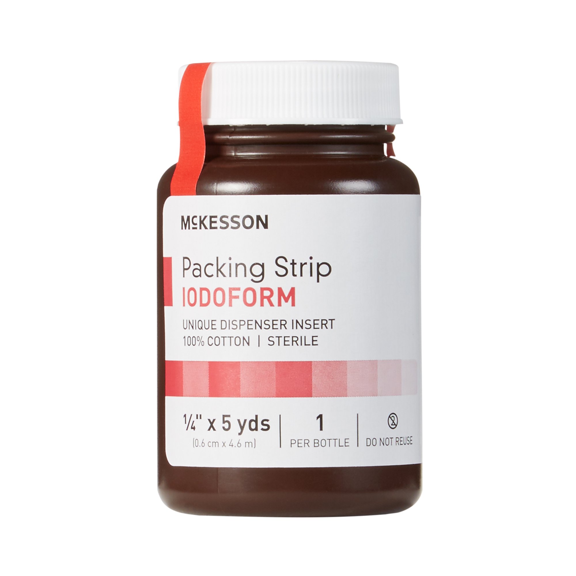 Wound Packing Strip McKesson Iodoform Sterile Antiseptic