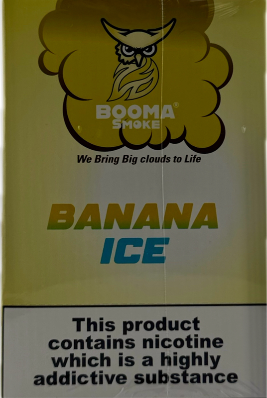 Booma Smoke 25k Banana Ice 10 PACK