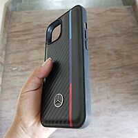 Mercedes 3 lines Leather Case