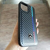 Mercedes 3 lines Leather Case