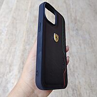 Ferrari Dual Colour Line Leather Case