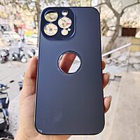 14 Pro Max Hard Camera Guard Logo Cut Case