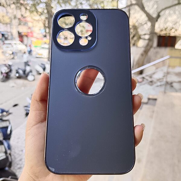 14 Pro Max Hard Camera Guard Logo Cut Case